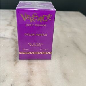 Versace Dylan Purple Perfume - Vibrant Purple and Gold 1.7